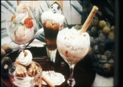 Italienische Eiskreationen.