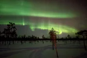 Nordlicht in Lappland