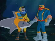 Jake und sein Delfin retten Tauchern das Leben.