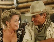 Lotta Legs (Nancy Morgan) und Lucky Luke (Terence Hill)