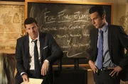 TOP CRIME - 1A TV NELLA FOTO, DA SINISTRA: DAVID BOREANAZ (AGENTE SPECIALE SEELEY BOOTH) E JOHN BOYD (AGENTE SPECIALE JAMES AUBREY)