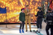 Gian-Luca (14 Jahre), Kai Pflaume, Didier Cuche