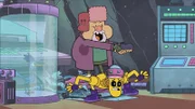 v.li.: Sticky Joe, Robot Man