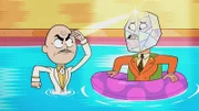v.li.: Egghead, Glass Man