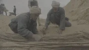 Personen aus unteren sozialen Schichten wurden oft nur in einem Schilfsarg beerdigt.