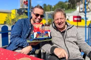 v.li.: Jan Fitze und der ehemalige Radsportler Beat Breu