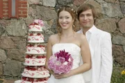 Das Brautpaar: Hannah (Laura Osswald, l.) und Bruno (Tim Sander, r.).