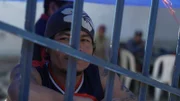 Hinter Gittern im Männertrakt.