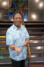 Joe Curtis, Sänger an Bord, gilt als Stimme Südfrikas.