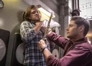 Sam Winchester (Jared Padalecki, l.); Dean Winchester (Jensen Ackles, r.)