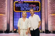 Die Schauspielerin Anna Maria Mühe (l.) und der Schauspieler Lucas Gregorowicz (r.).