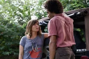 Gaëlle Crivelli (Béatrice de la Boulaye, l.); Aurélien Charlery (Julien Béramis, r.)