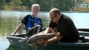 Der Ausflug von Uwe (li.) und Alex stellt sich anders dar als geplant