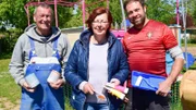 V.l.: Ralle, Regina und Claus