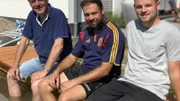 V.l.: Viktor, Claus und Andi