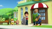 Rubble, Skye, bunnies, Ryder, Mr. Porter, Chase