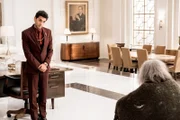 L-R: Sanjay Prince (Karan Soni ), God (Steve Buscemi)