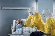 (v.l.n.r.) Martin Klettbach (Sven Waasner); Dr. Matteo Moreau (Mike Adler); Eva Ludwig (Sarina Radomski)