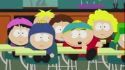 L-R: Wendy, Craig, Butters, Clyde, Eric, Annie, Kyle