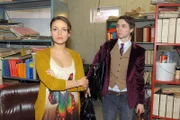 Jasmin (Janina Uhse) ist nicht damit einverstanden, dass Patrick (Björn Harras) wegen Dominik das Feld räumen will.