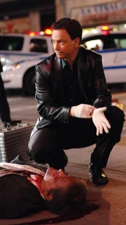 Während der Halloween-Feierlichkeiten bricht Dexter Nevins (Jeff Brockton) auf der Straße tot zusammen. Detective Mac Taylor (Gary Sinise) untersucht den Toten.