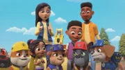 v.li.: Rubble, Lily, Juniper, Mix, Lucas, Charger, Omar, Wheeler