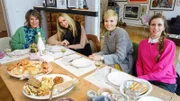 V.l.: Leonie, Susi, Johanna und Elinor