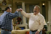 Effort" - When Cheryl's surprise romantic evening for Jim cuts into his planned TV boxing match, he dispatches her by getting her drunk, on "According to Jim" TUESDAY, SEPTEMBER 28 (9:00-9:30 p.m., ET), on the ABC Television Network. (ABC/SCOTT GARFIELD) JIM BELUSHI, LARRY JOE CAMPBELL