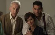 (v.l.n.r.) Emilio López (José Sacristán); Ana Rivera (Paula Echevarría); Alberto Márquez (Miguel Ángel Silvestre)