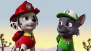 L-R: Marshall, Rocky