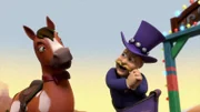 L-R: Rusty, Mayor Humdinger