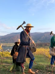 Hauerknechte in der Wachau.