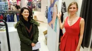 Elinor (r.) ist zusammen mit ihrer Shoppingbegleitung Maria auf der Suche nach dem perfekten Outfit.