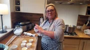 Gastgeberin Astrid