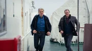Der Kommissar und das Meer  Auf dunkler See Ermitteln auf der Fähre: Walter Sittler als Robert Anders, Andy Gätjen als  Thomas Wittberg