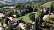 Burgruine Altschielleiten in der Steiermark, von oben.