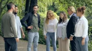 Ben Handke (2.v.l.); Ingo Lenßen (6.v.l.); Sarah Grüner (r.)