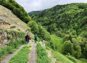 Nik und TV Crew unterwegs zur Salzmine Bex.