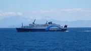 Die Fähre von Wellington nach Picton bei ruhiger See.