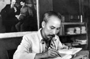 Der nordvietnamesische Präsident Hồ Chí Minh: Noch heute wird er als Vater der vietnamesischen Nation verehrt.
