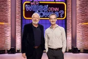 Die Kandidaten: Der Schauspieler und Autor Axel Milberg (l.) und der Schauspieler und Drehbuchautor Jörg Hartmann (r.) (2.v.r.).