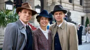 Von links nach rechts: Rudi (Hanno Koffler) Käthe (Alina Levshin) und Adi (Christian Friedel)