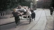 Evakuierung von Straßburg in Frankreich im September 1939.