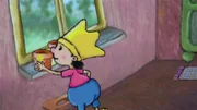 Der kleine König will auch Gummibärchen einpflanzen.