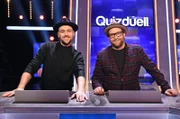Die Kandidaten des Teams "Songpoeten": Die Musiker Max Mutzke (l.) und Gregor Meyle (r.).