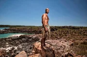 Ed Stafford in AustraliaEd Stafford in Fresh Water Cove about 2650 km north of Perth in Western Australia on Monday 16 September 2013. Ed Stafford spent 10 days shooting his Naked Survivor Australian Episode.