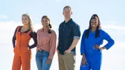 Brian and Mika Kleinschmidt, Grace Mitchell and Carmeon Hamilton, as seen on 100 Day Hotel Challenge, Season 1.