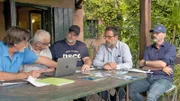 L-R: Rick Lagina, Doug Symons, Doug Crowell, Emiliano Sacchetti, Corjan Mol