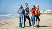 Brian and Mika Kleinschmidt and their teams, Galey Alix and Michel Smith Boyd, as seen on 100 Day Hotel Challenge, Season 1.