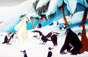 "Noahs Insel", "Die Mammuthochzeit." Noahs Insel steckt im antarktischen Eis fest. Die Tiere sind enttäuscht von der Hilflosigkeit ihres Kapitän Rick. Sie wollen Noah wiederhaben und wählen den Eisbären auf seinen Posten zurück. Der neue alte Käpt´n und sein treuer Assistent Sascha zermartern sich den Kopf, wie sie den Feuerball wieder erwecken können. Sternschnuppen bringen Sascha dann auf die Idee, den Feuerball mit Hilfe einer Sternschnuppe wieder zu entfachen. Noah und sein Assistent begeben sich auf die Suche nach einer Sternschnuppe, während die anderen Tiere die Hochzeit der Mammuts feiern.